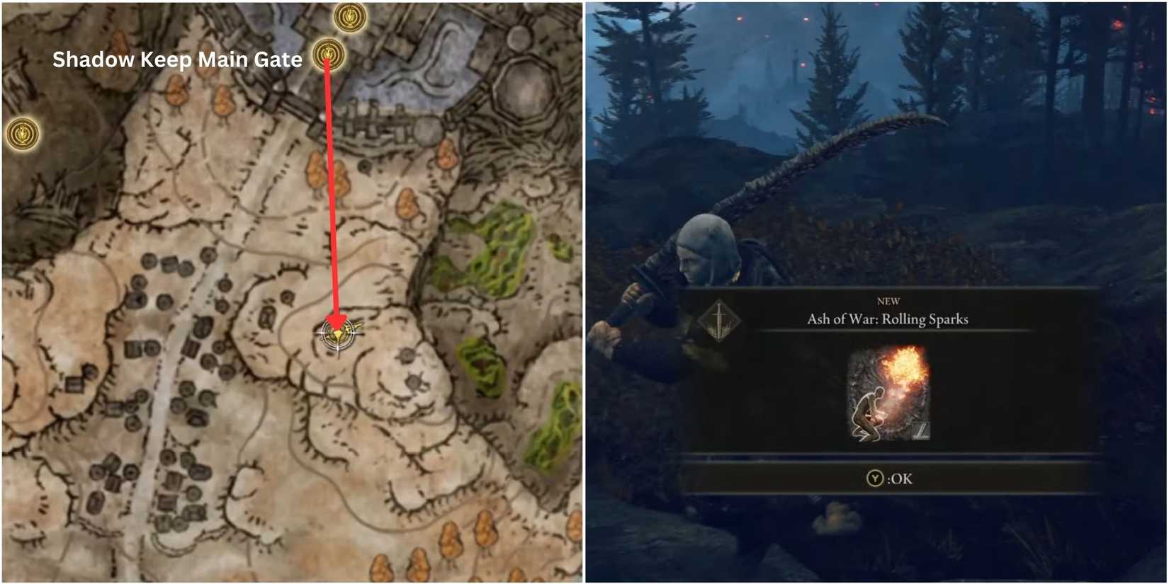 Elden Ring - Lightning Perfume Bottle - Rolling Sparks Ash of War