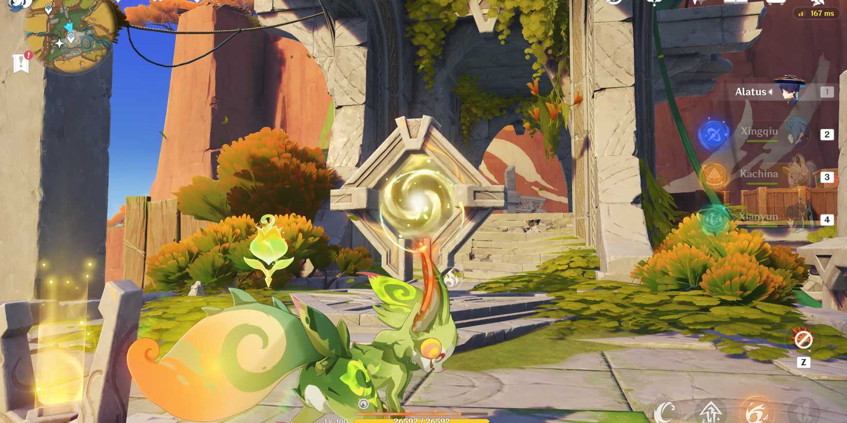 Courier’s Trial Keystone - Relay Ball Puzzle #1 genshin impact