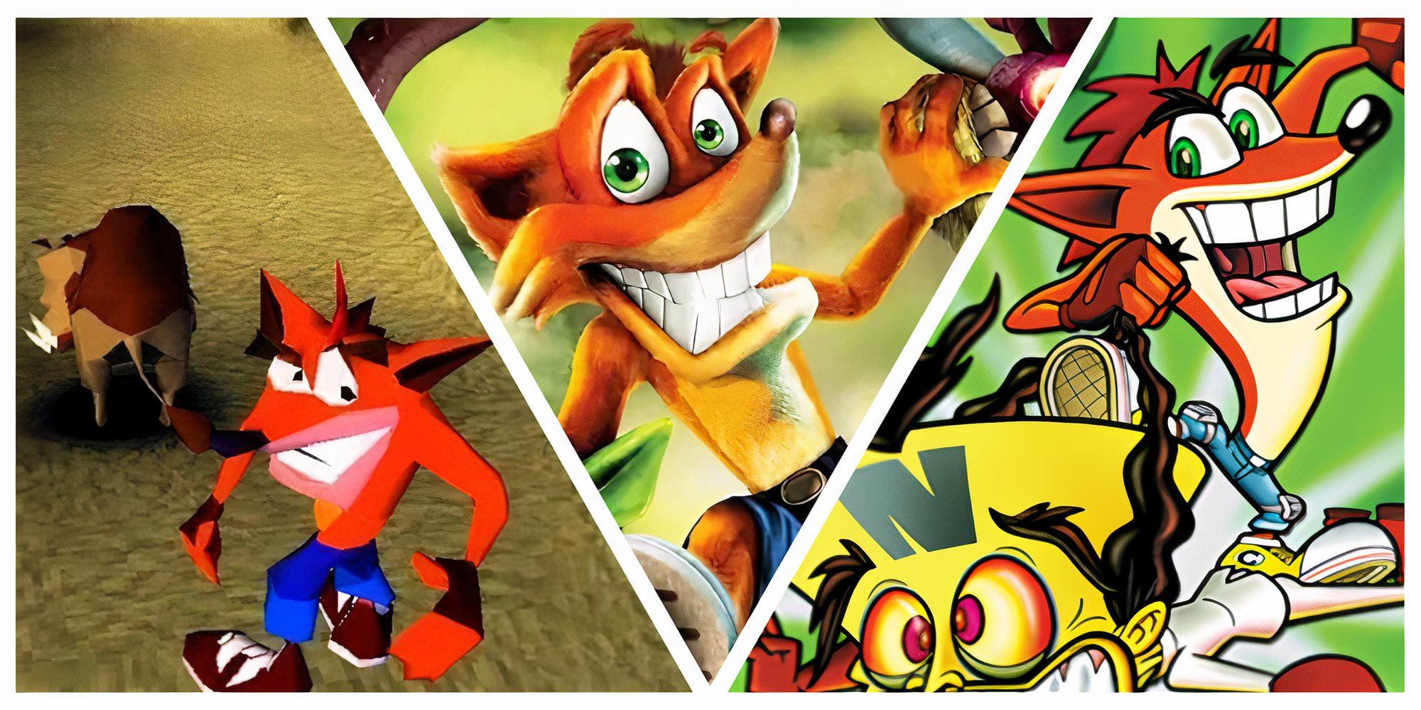 Дизайн персонажей Crash Bandicoot, ранговый