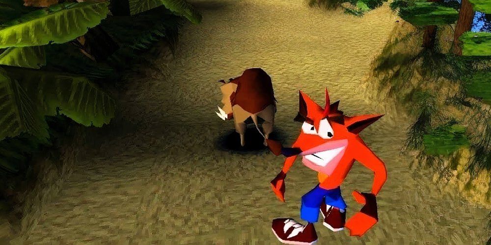 crash bandicoot ps1 hog wild