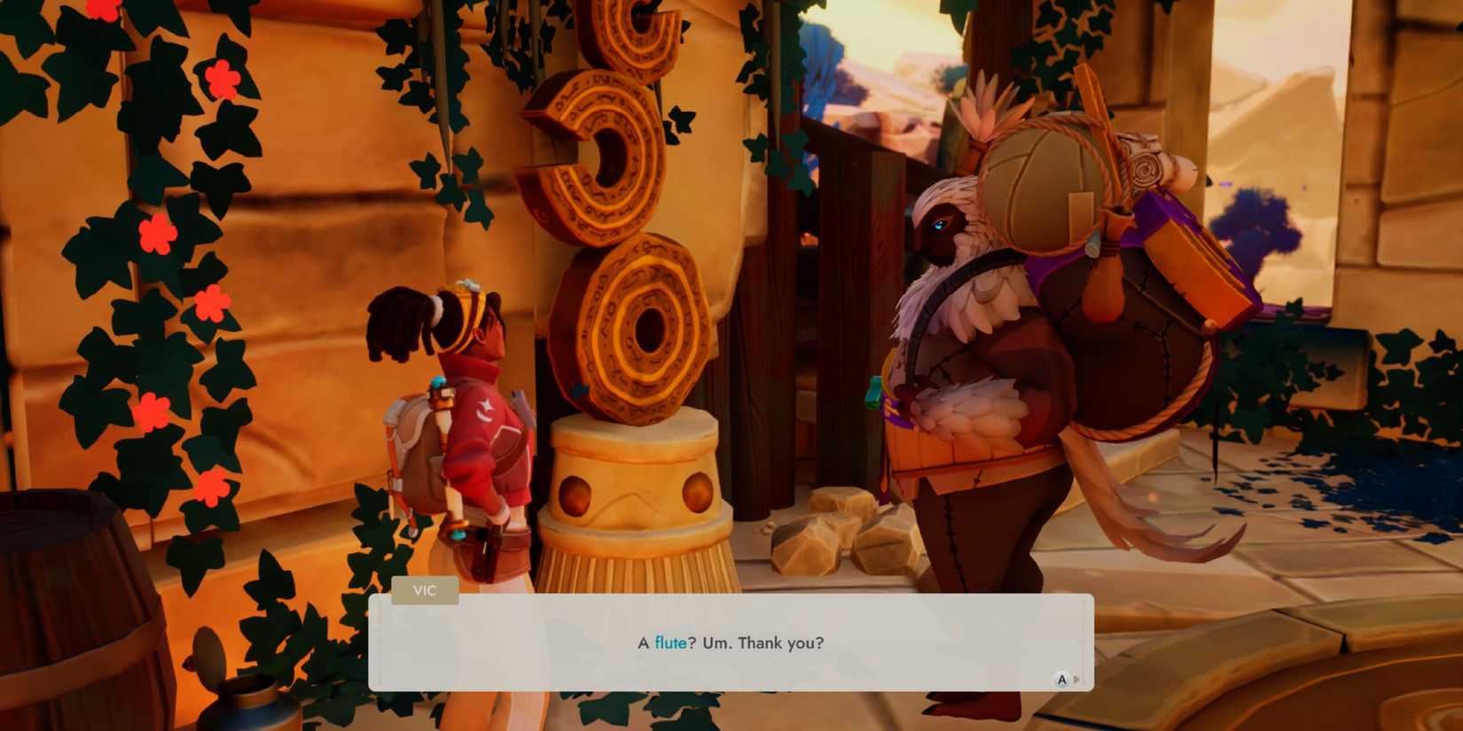 Creatures of Ava Flute Dialogue