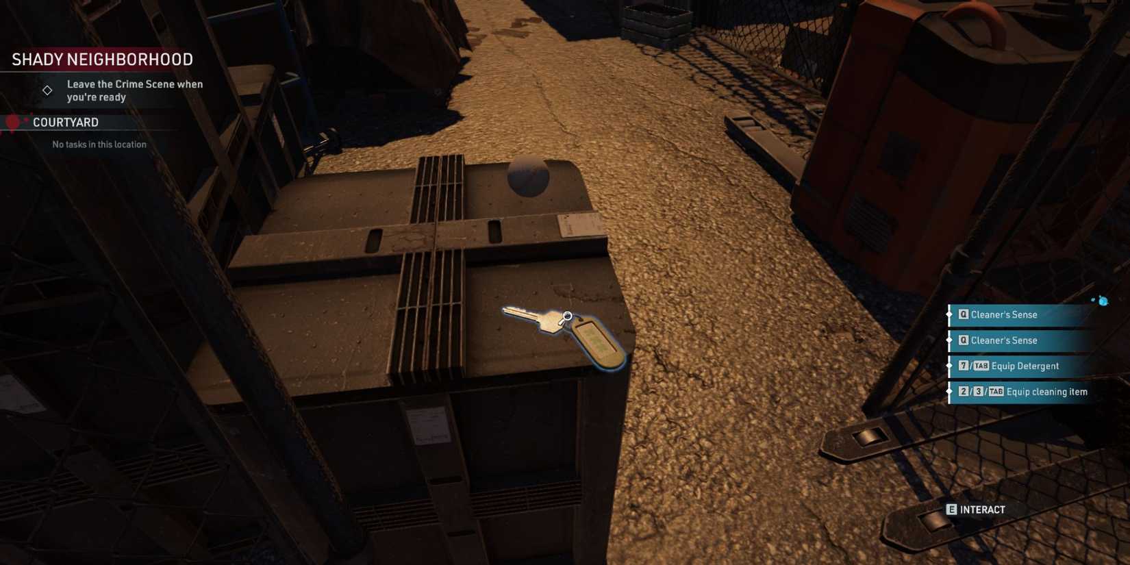 Crime Scene Cleaner lucky key 2