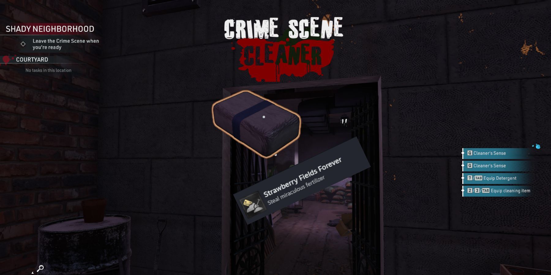 Crime Scene Cleaner – Strawberry Fields – Forever – Performance