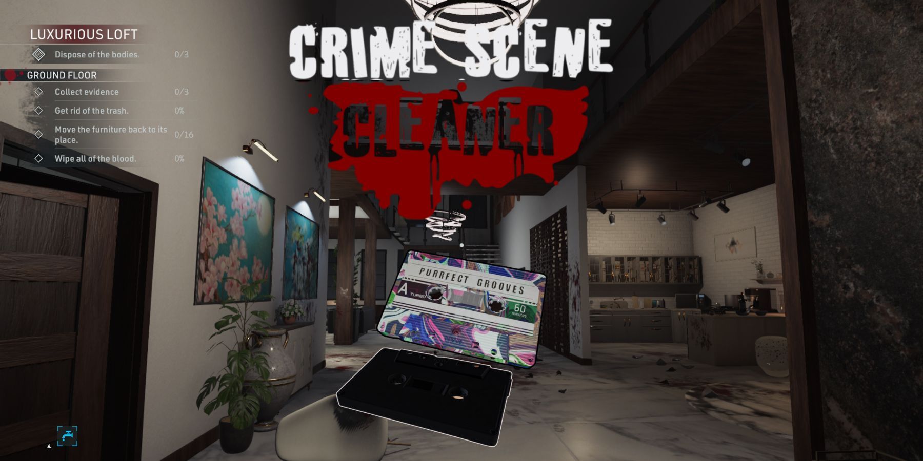 Crime Scene Cleaner: All Secrets & Cassette Tapes in Toxic Love