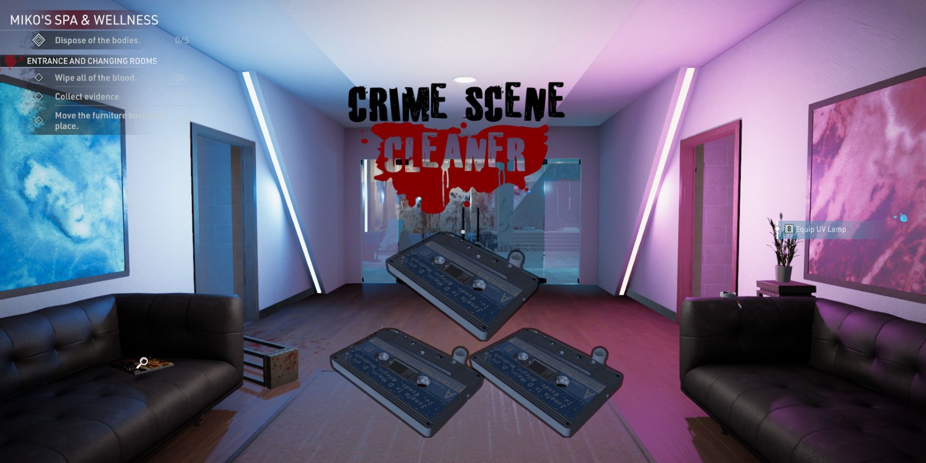 Crime Scene Cleaner: All Secrets & Cassette Tapes in Trial by Blood