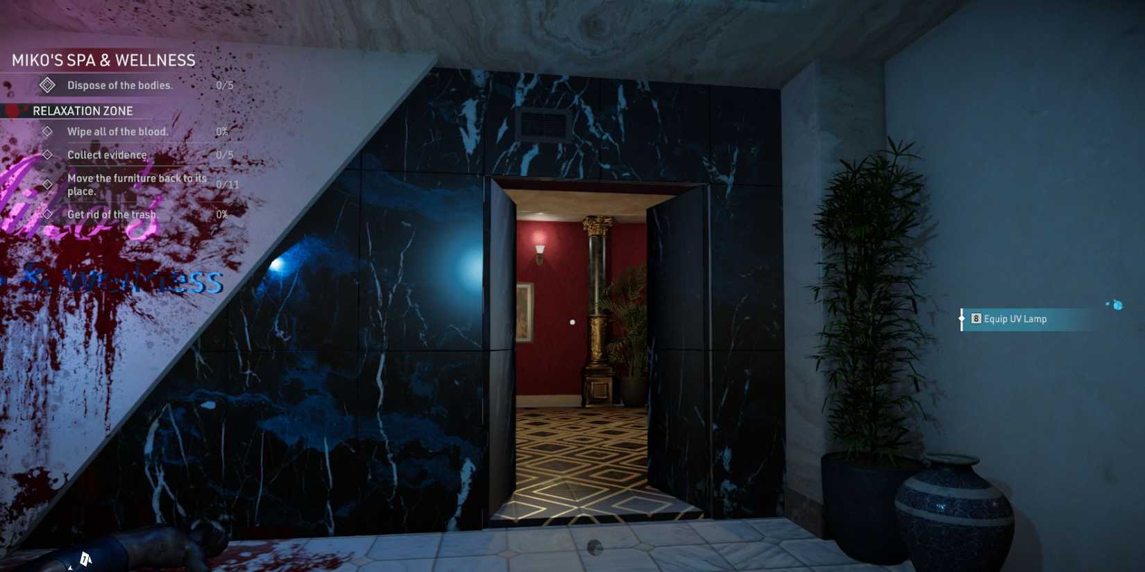 crime-scene-cleaner-trial-by-blood-vip-zone-entrance