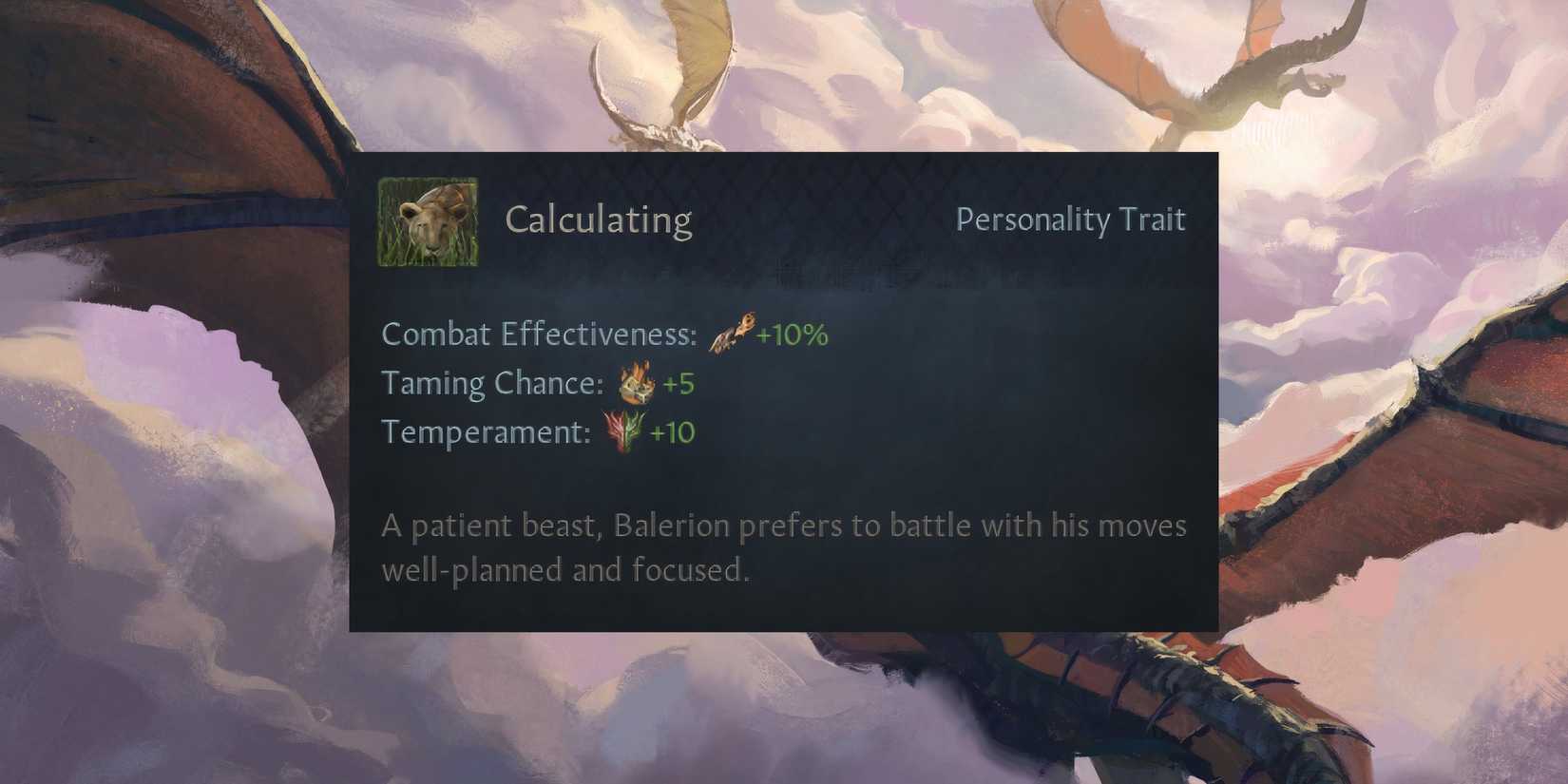 Crusader Kings 3 CK3 AGOT Calculating Dragon Trait