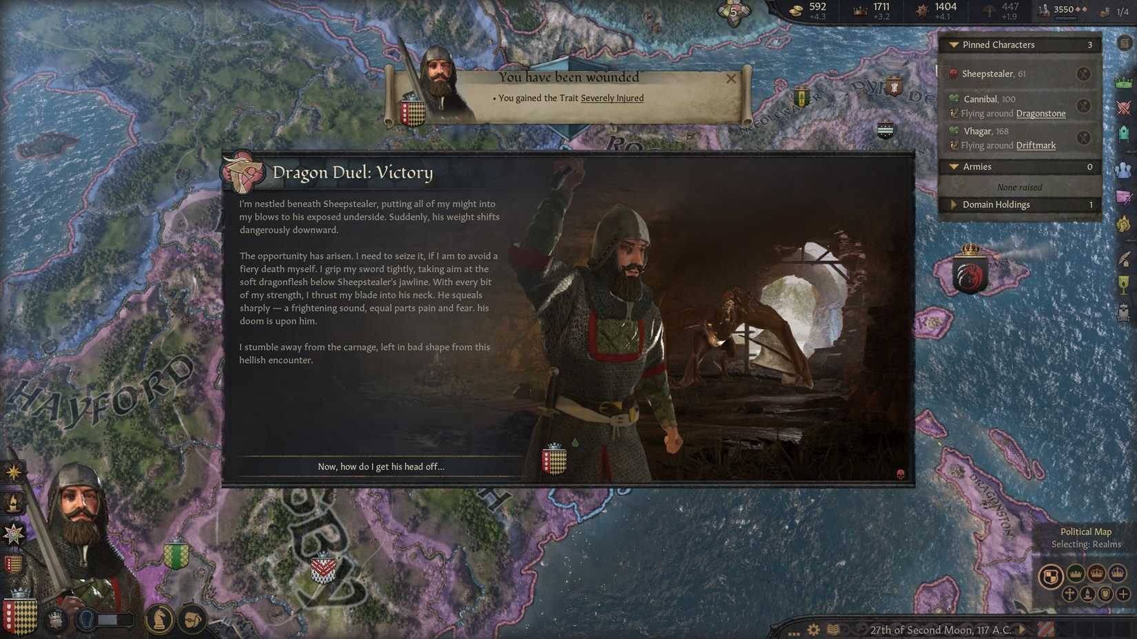 Crusader Kings 3 CK3 AGOT Dragon Slain