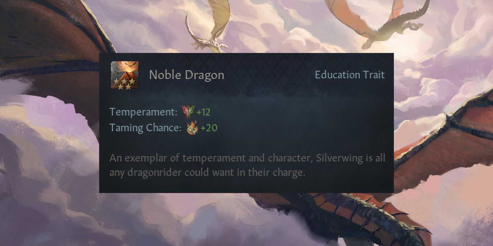 Crusader Kings 3 CK3 AGOT Noble Dragon Trait