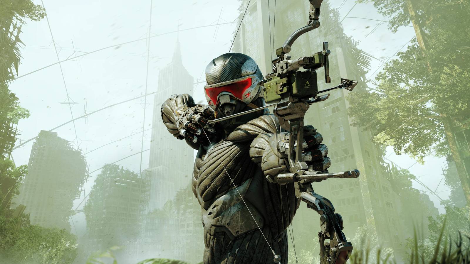 crysis 3 character drawing bow