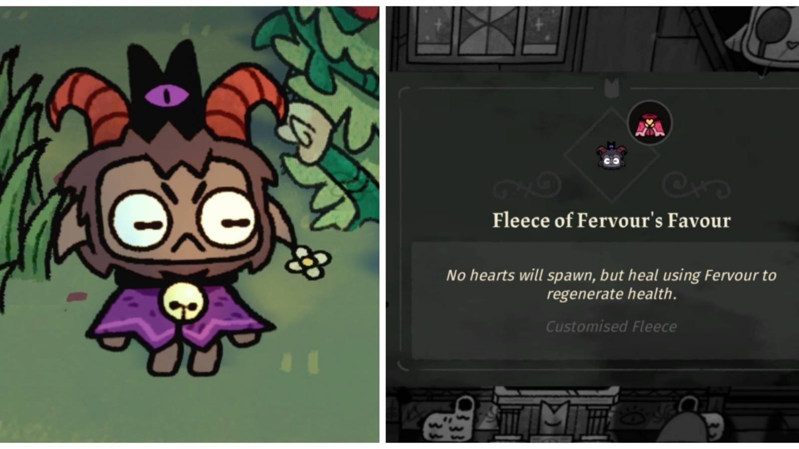 cult of the lamb fleece customization