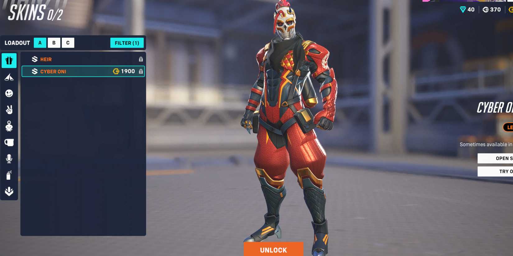cyber oni hanzo