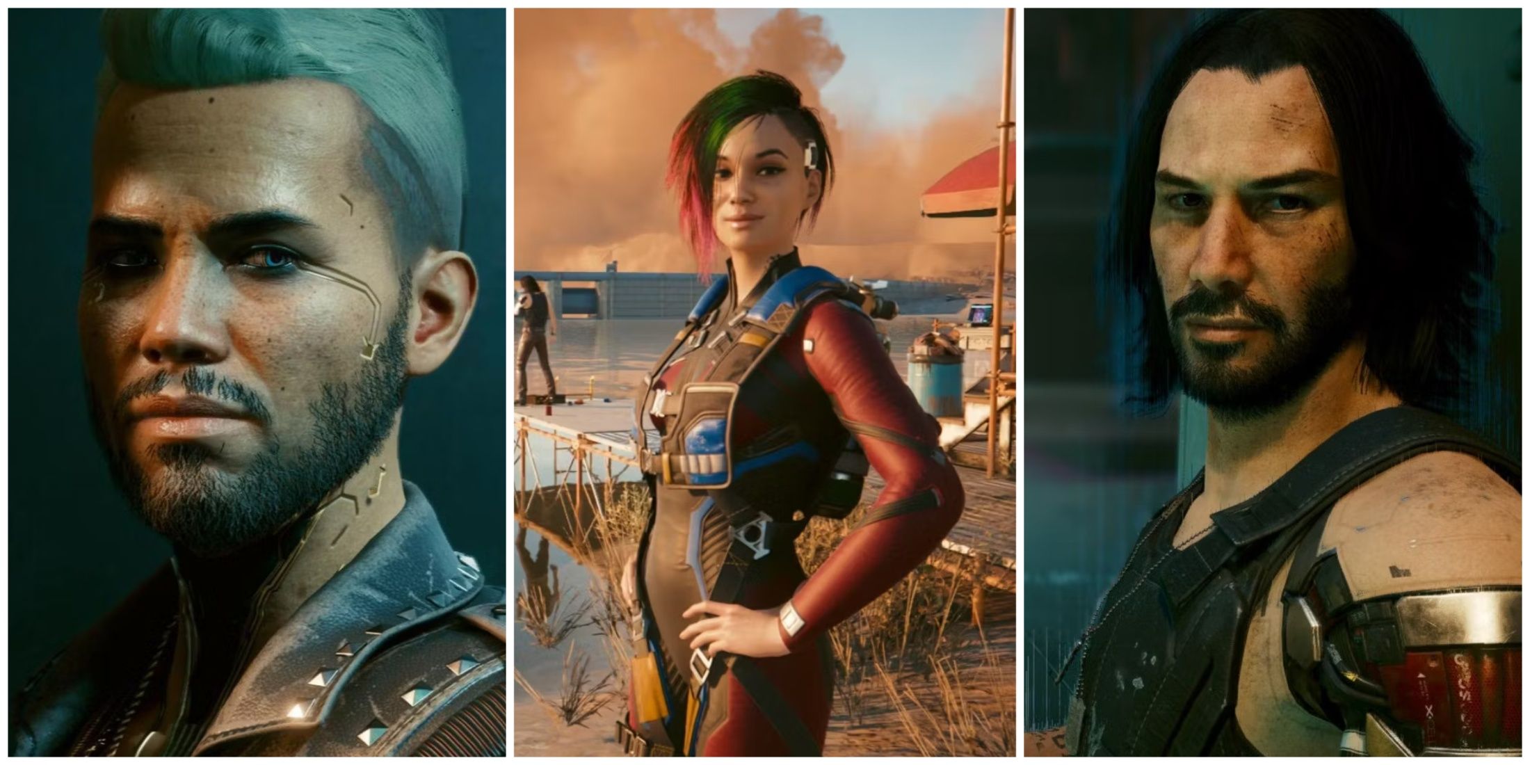 cyberpunk 2077 characters