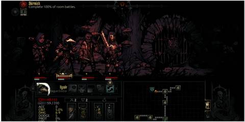 Adventurer hero team exploring to gate