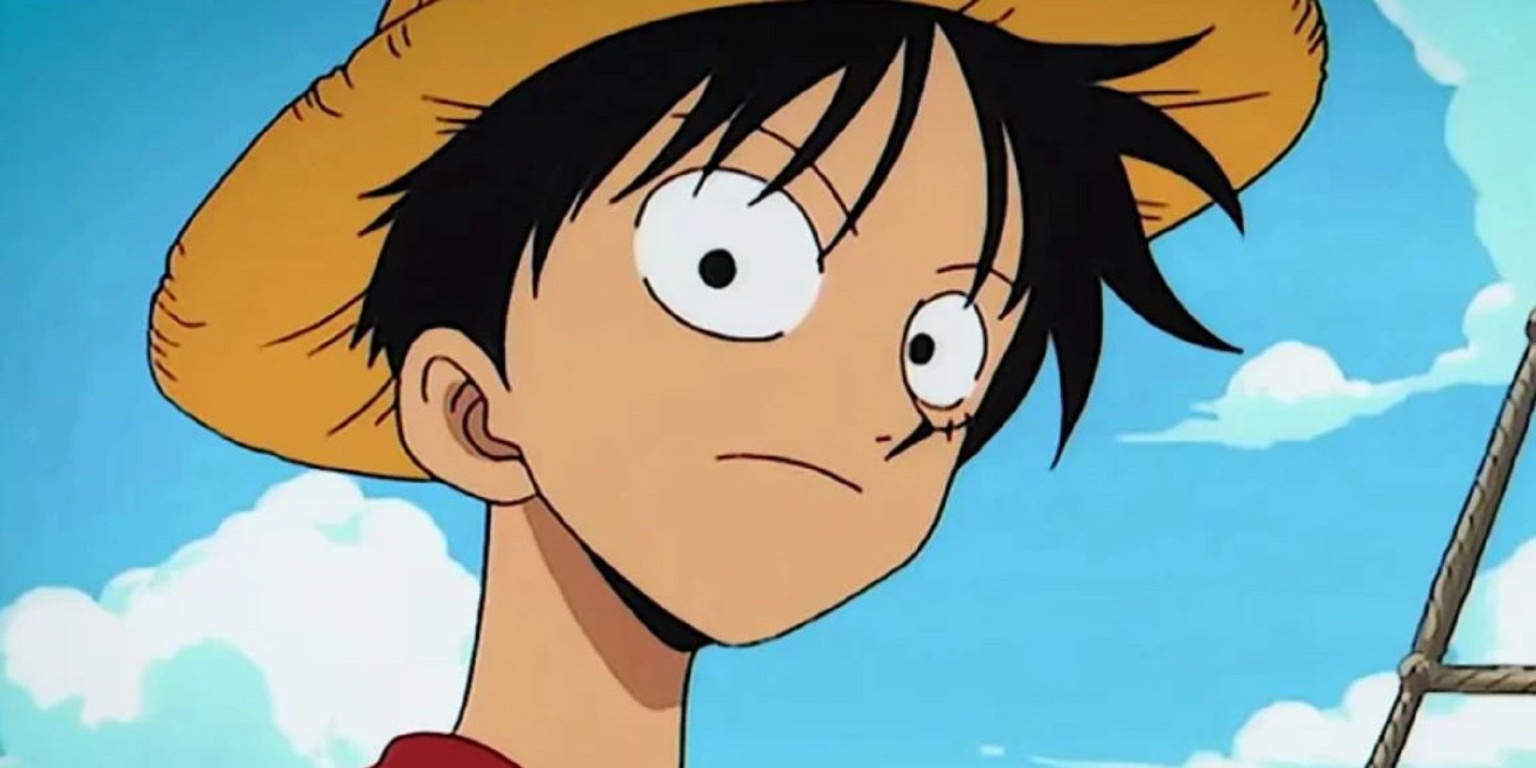 Monkey D. Luffy, protagonist from One Piece anime 