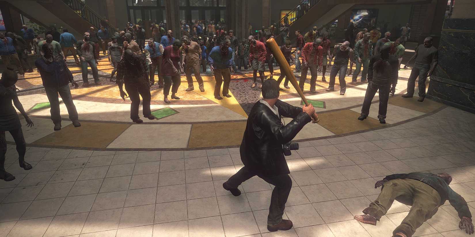 dead rising deluxe remaster zombies in mall