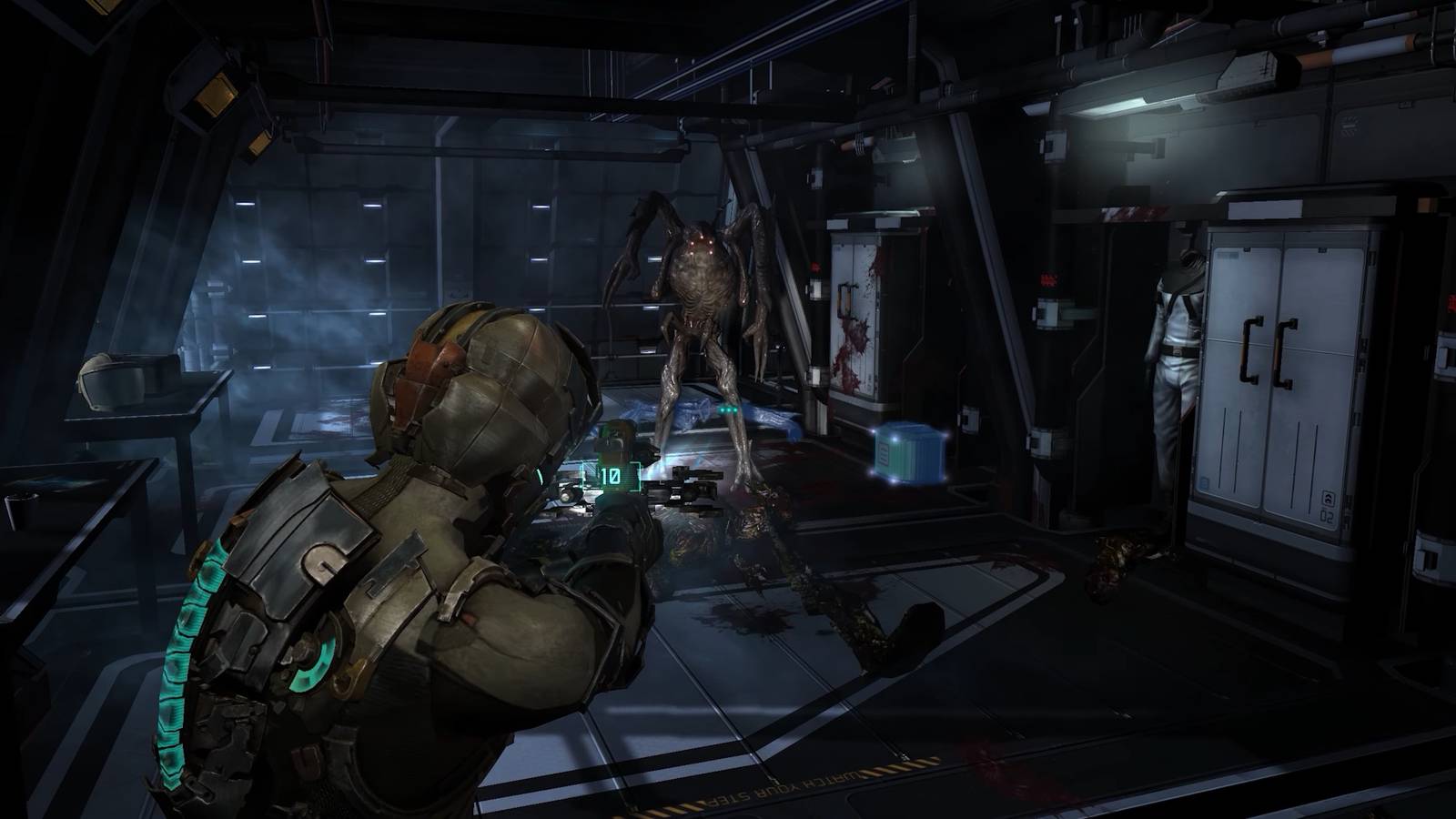 Isaac shooting an Ubermorph