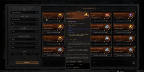 Death's Gaze Ring Dungeonborne