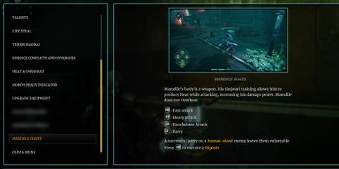 Deathbound - Mamdile Ogate In-Game Tutorial Description