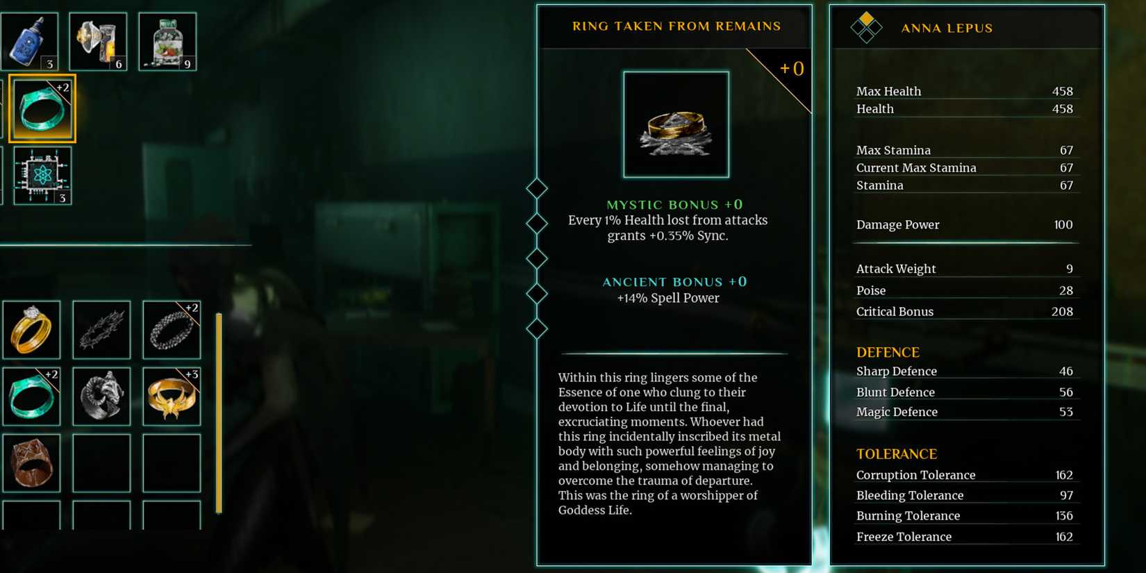 Deathbound - Ring Taken From Remains