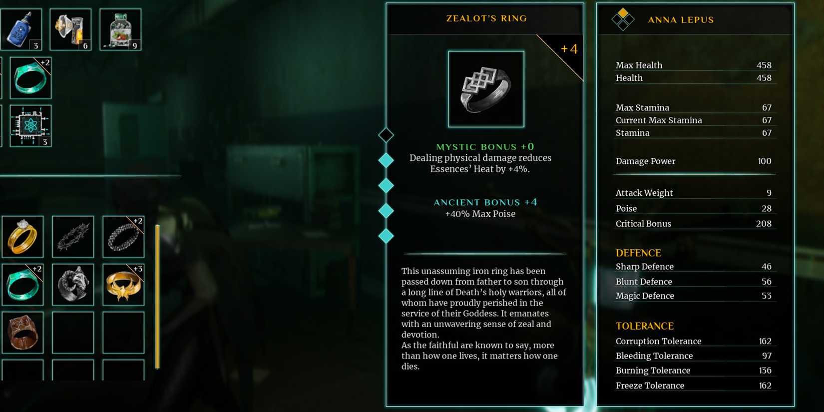 Deathbound - Zealots Ring