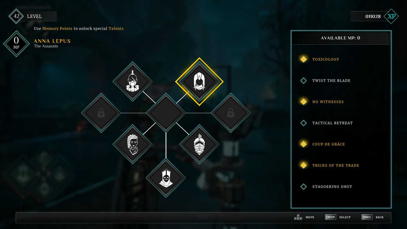 Deathbound_Anna Lepus_Talents