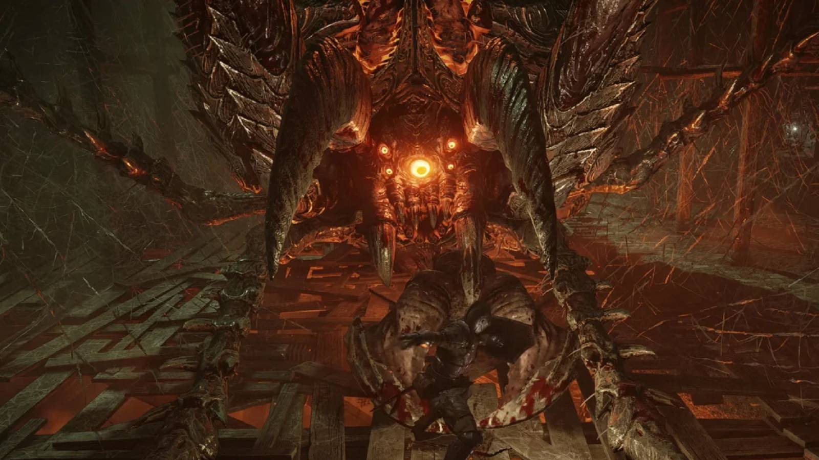 demon's souls armor spider