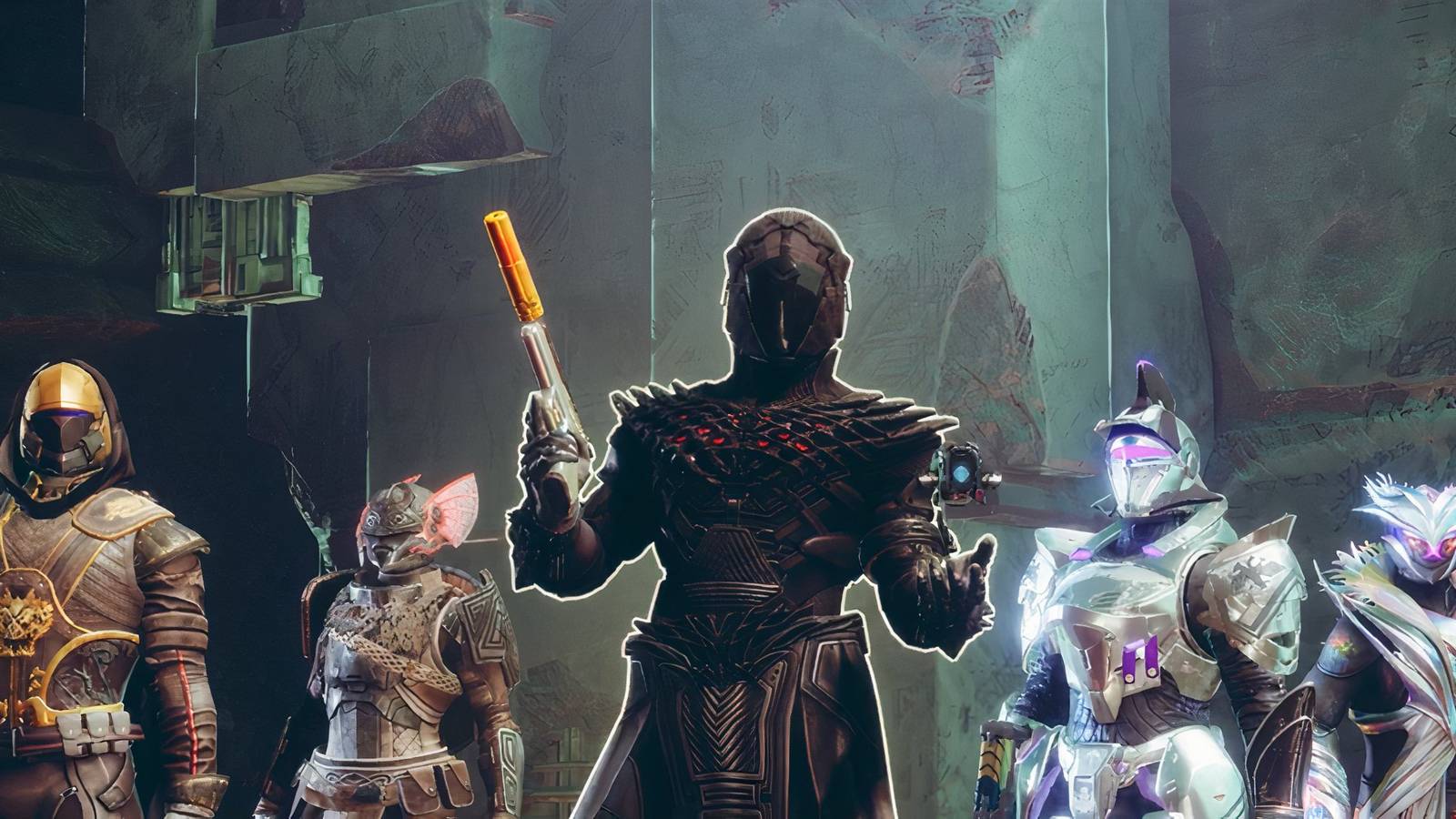 Destiny 2 Screenshot Crucible Character Lineup