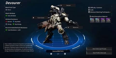 The Devourer colossus in The First Descendant.