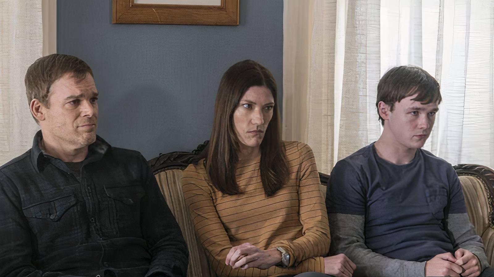 dexter, deb, harrison in therapy 