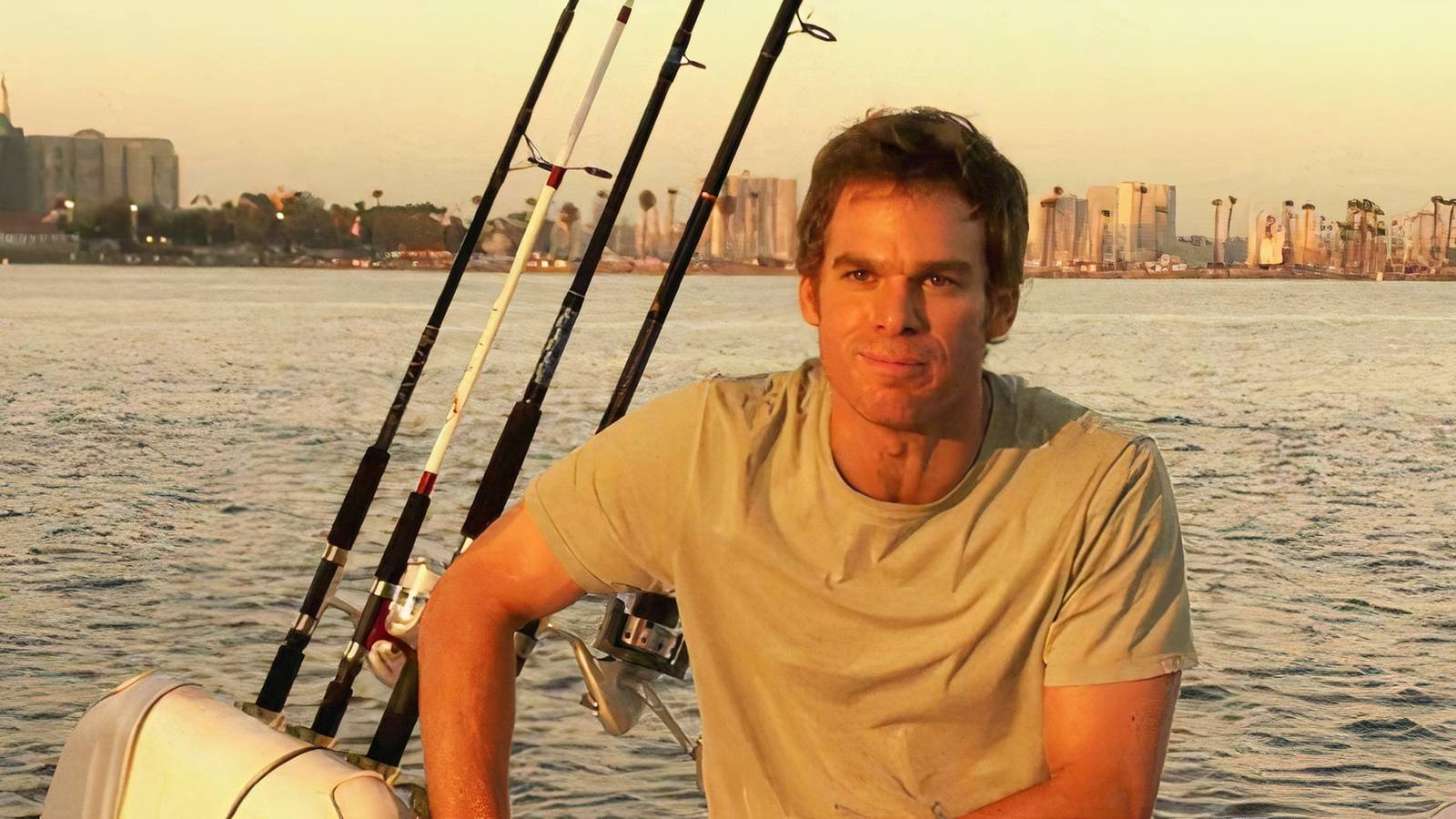 dexter on his boat 'slice of life'