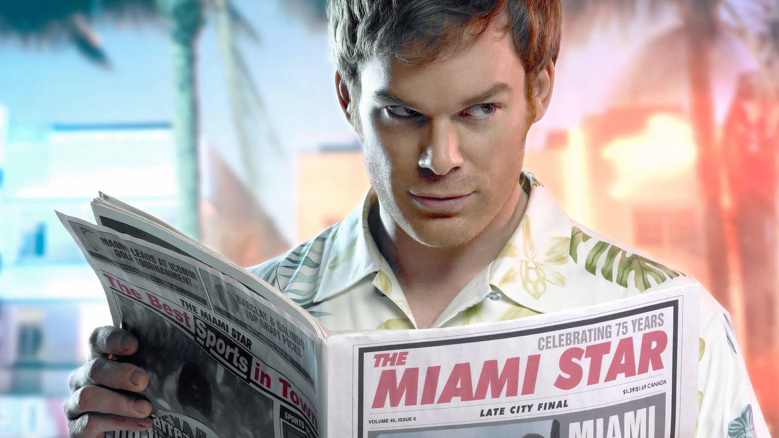 Michael C. Hall as Dexter Morgan in Dexter