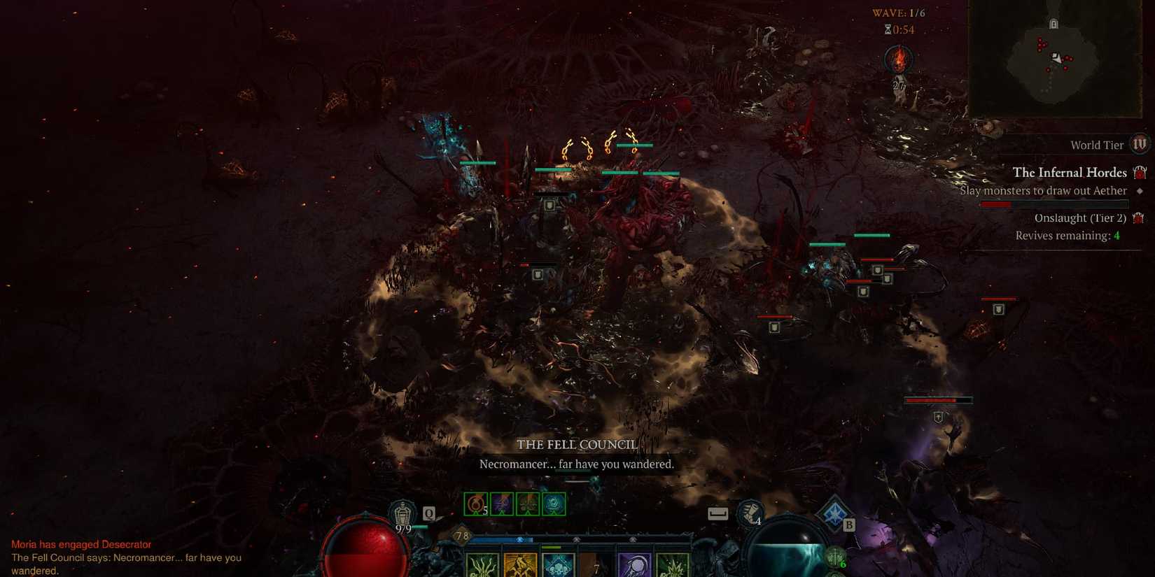Diablo 4 Infernal Hordes Waves