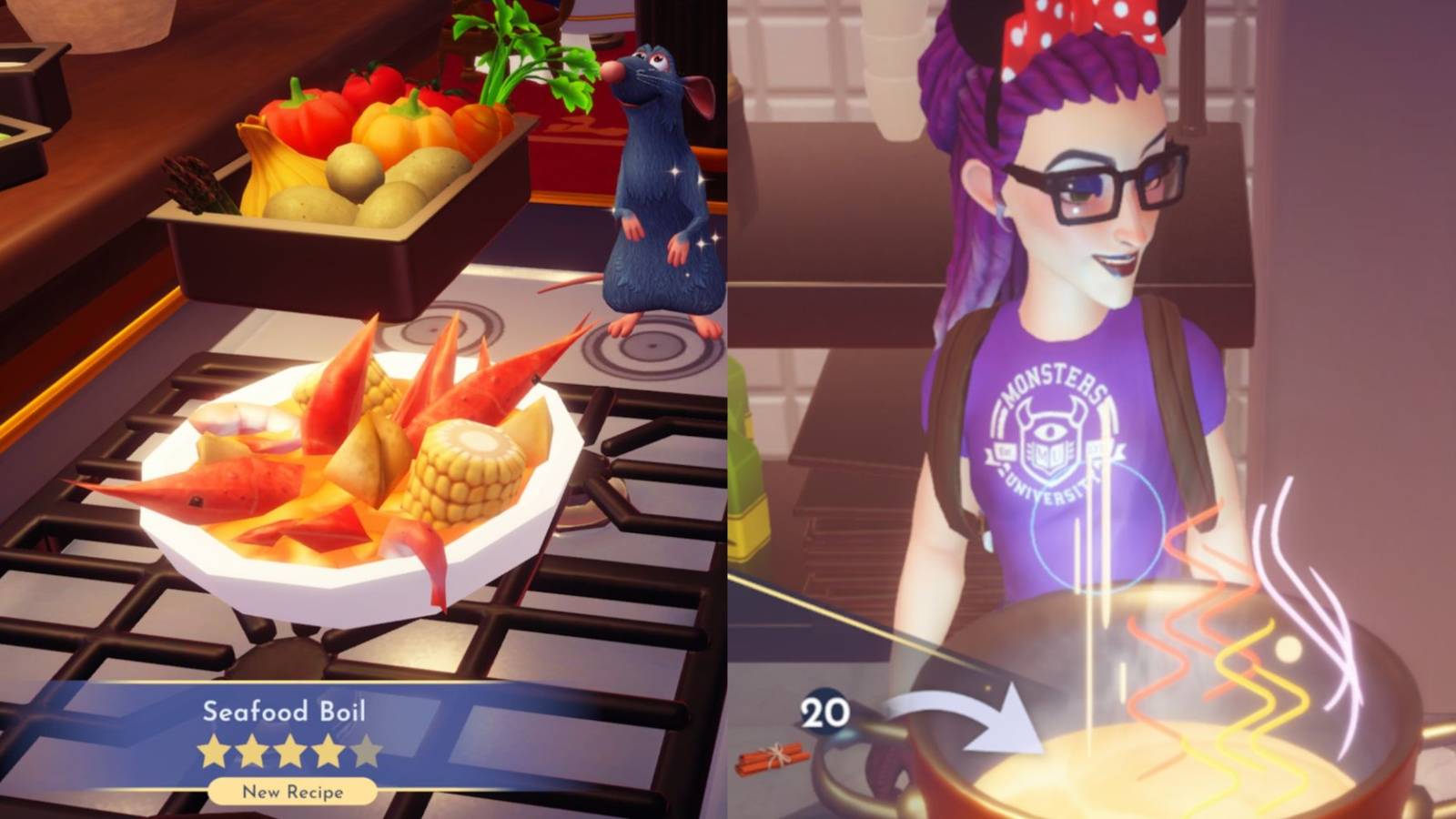 Disney Dreamlight Valley How To Make Seafood Boil