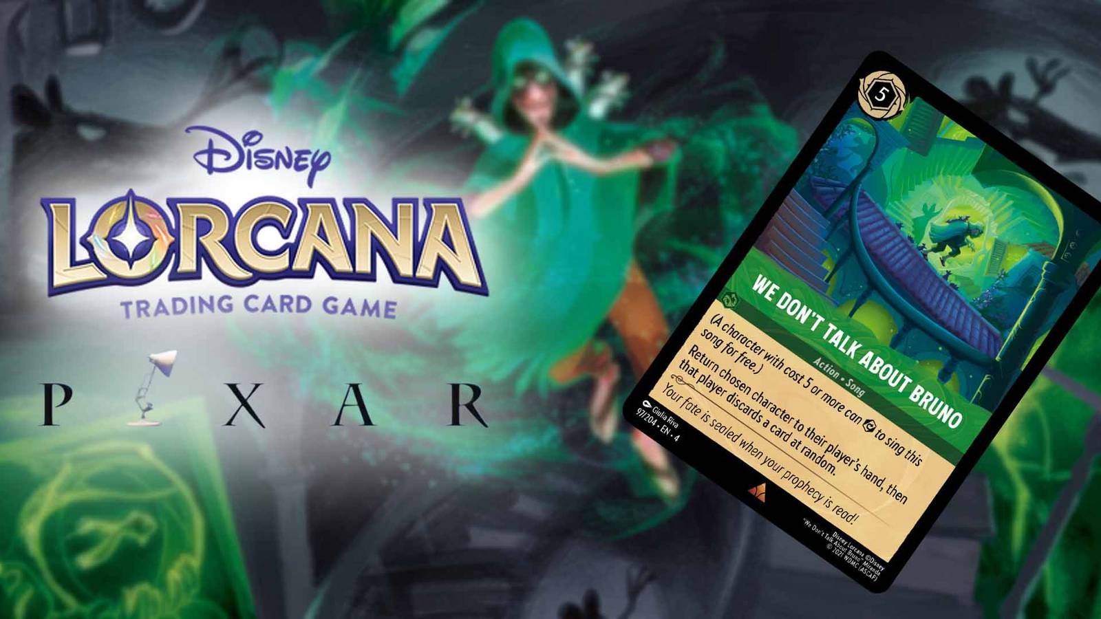 We Don't Talk About Bruno" - Lorcana Devs on Pixar, Designing Cards, and More We Don't Talk About Bruno" - Lorcana Devs on Pixar, Designing Cards, and More