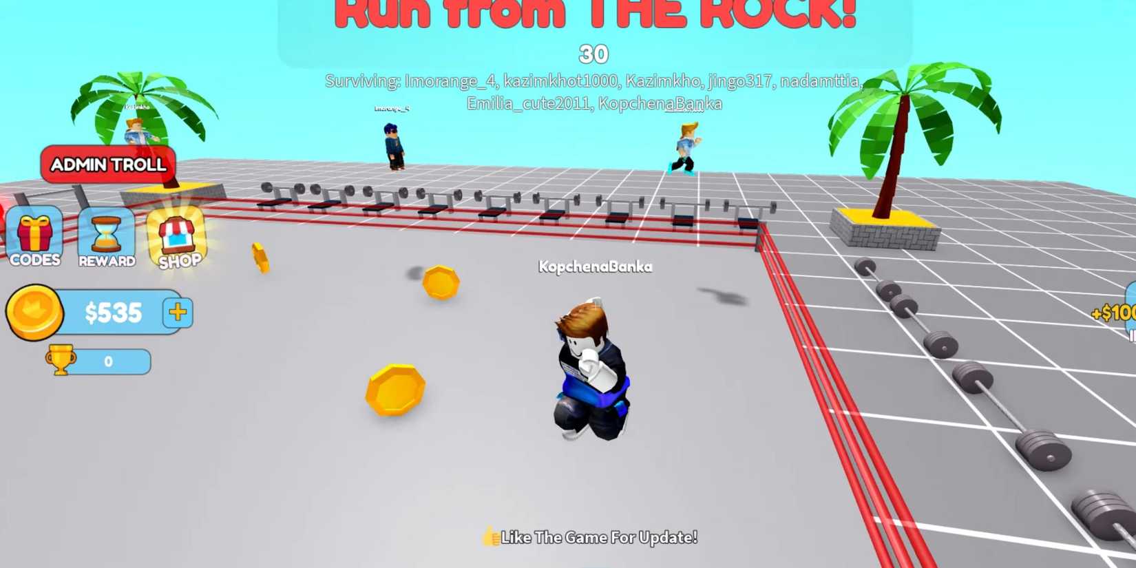 Roblox: Don't Press The Button X Codes