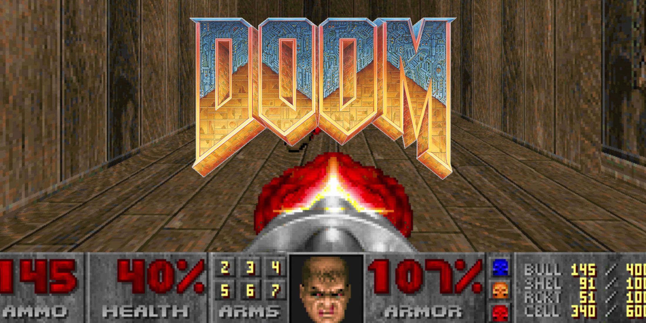 Геймер сделал впечатляющую диораму Doom для своего отца