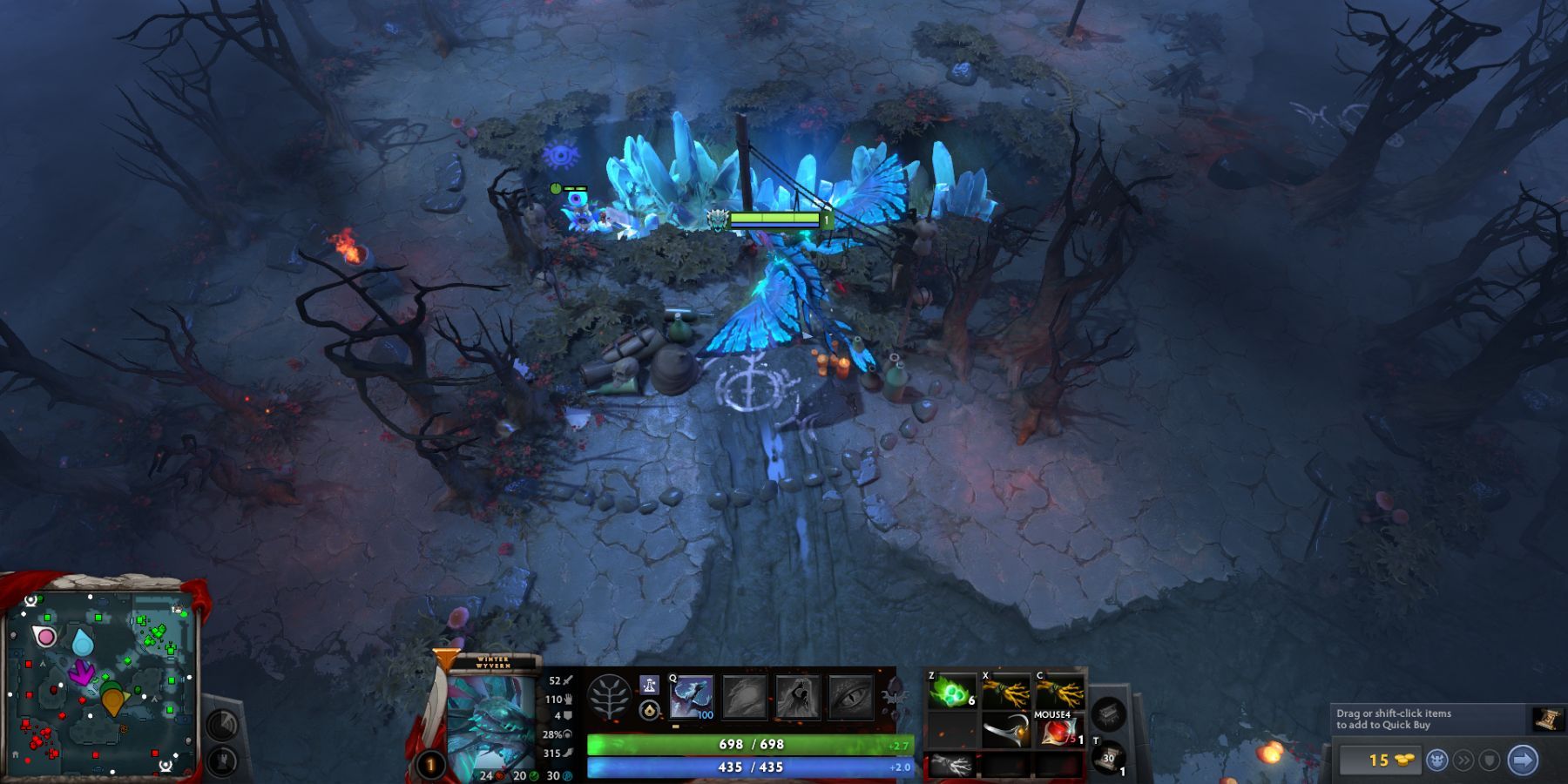 Dota 2: How to Play Winter Wyvern (Items and Abilities Guide)