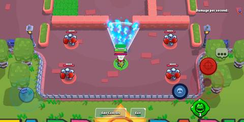 Draco aiming his super attack in Brawl Stars