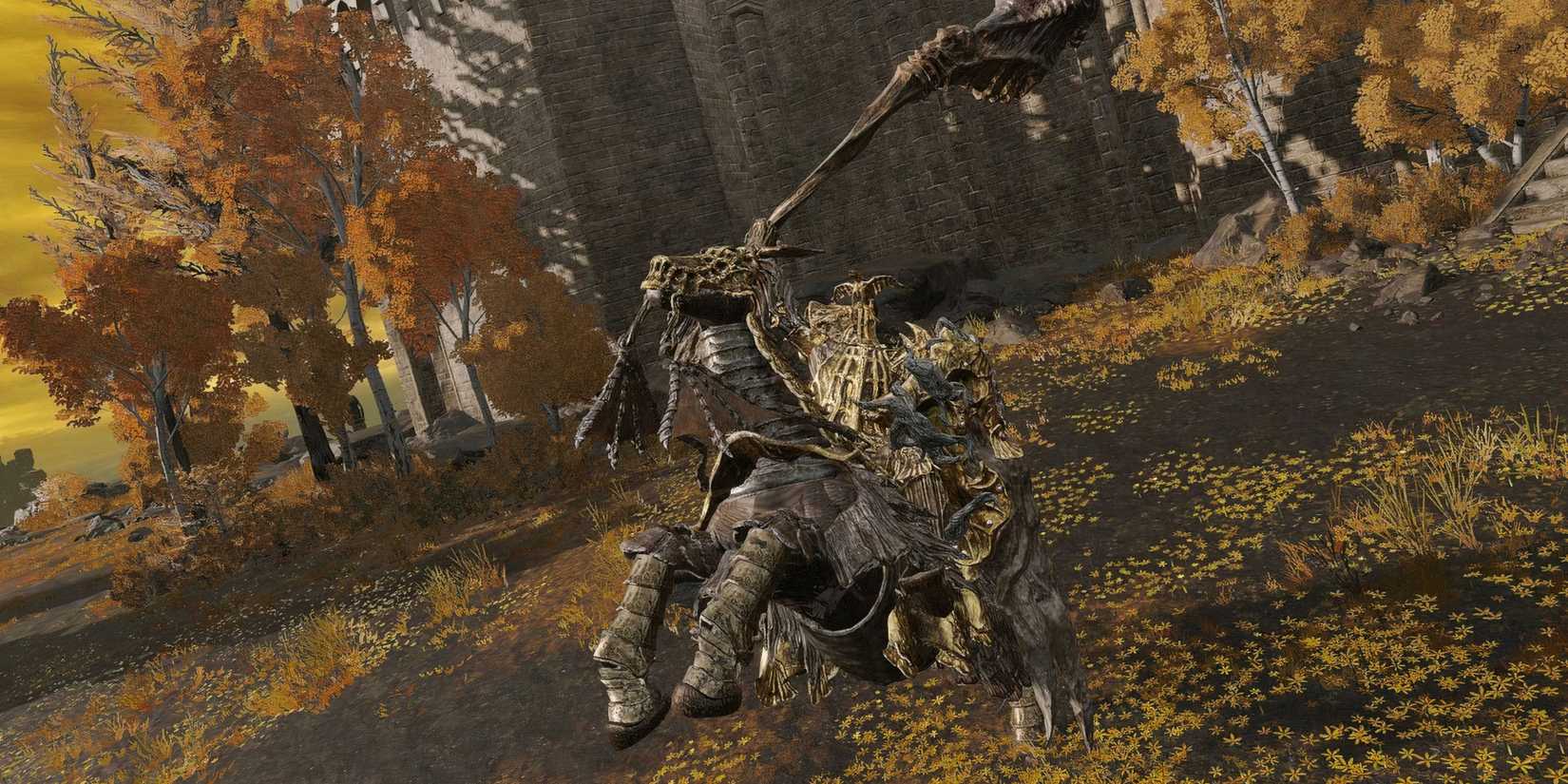 draconic tree sentinel in elden ring