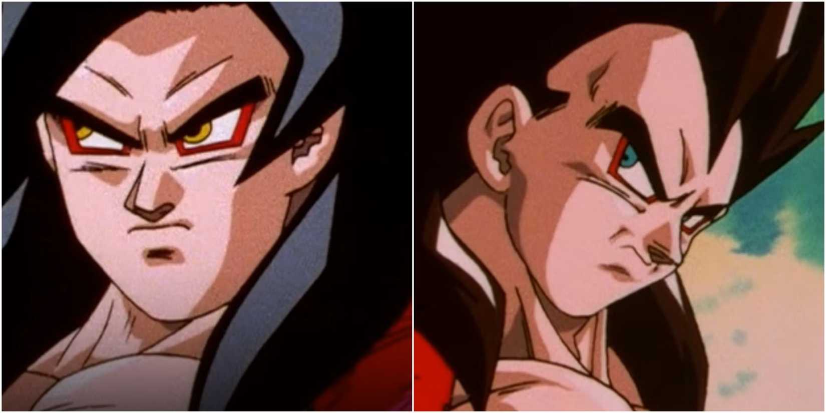 Dragon Ball - Super Saiyan 4 Goku and Vegeta