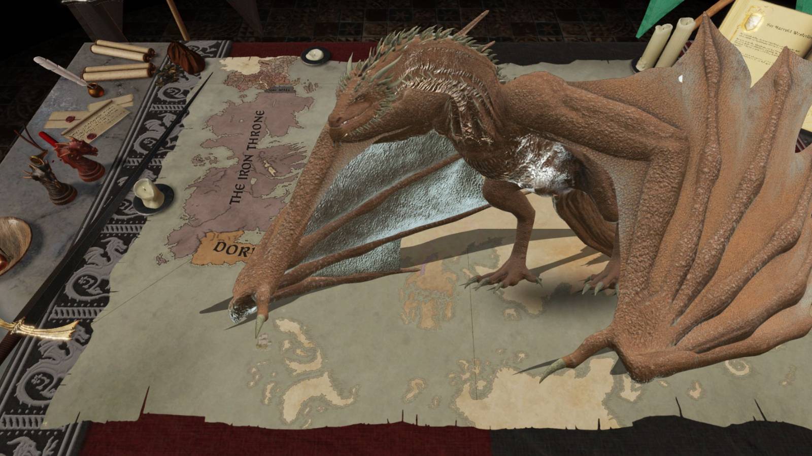 Dragons In The CK3 AGOT Mod For Crusader Kings 3