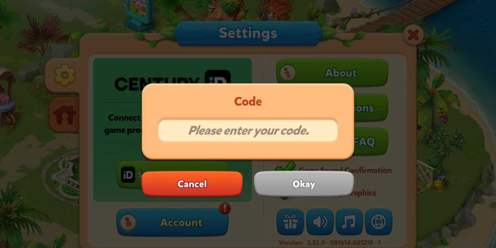 Dragonscapes Adventure the codes tab