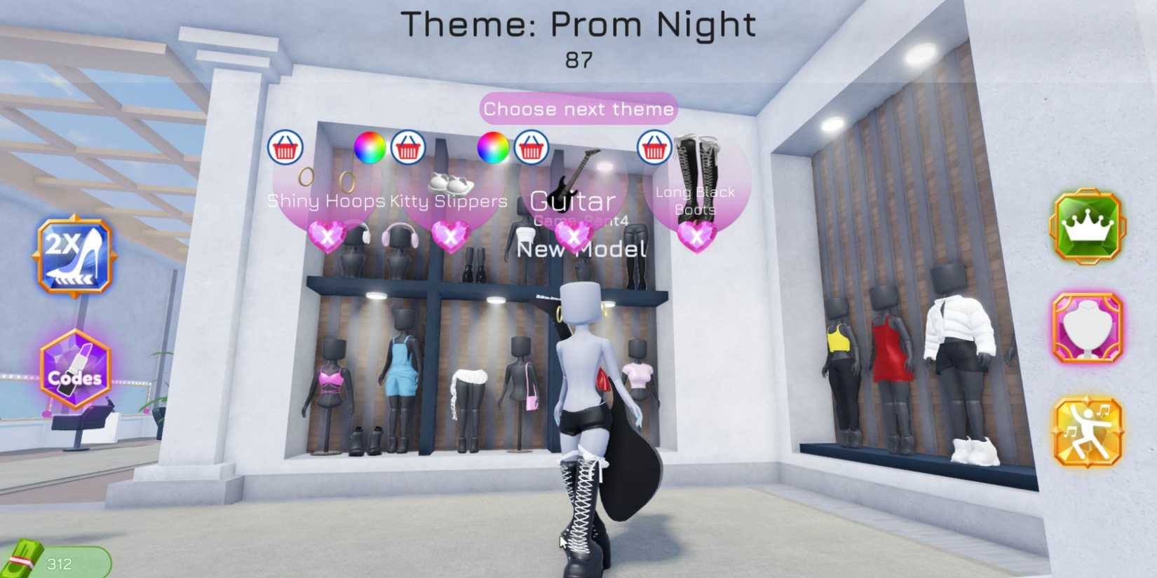 Dress To Slay character