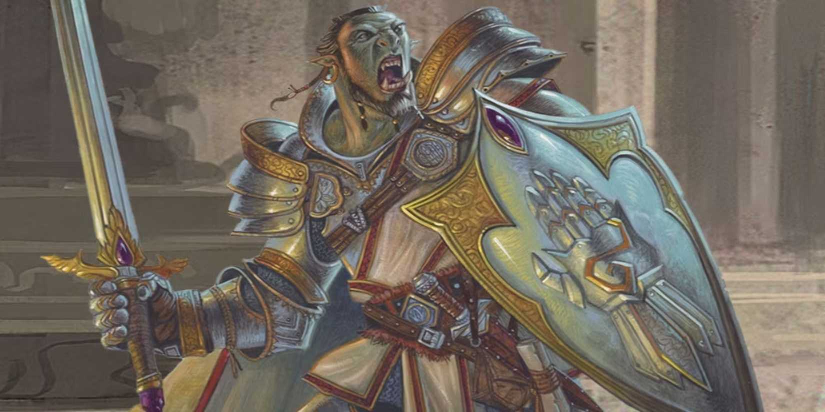 dungeons and dragons paladin official artwork