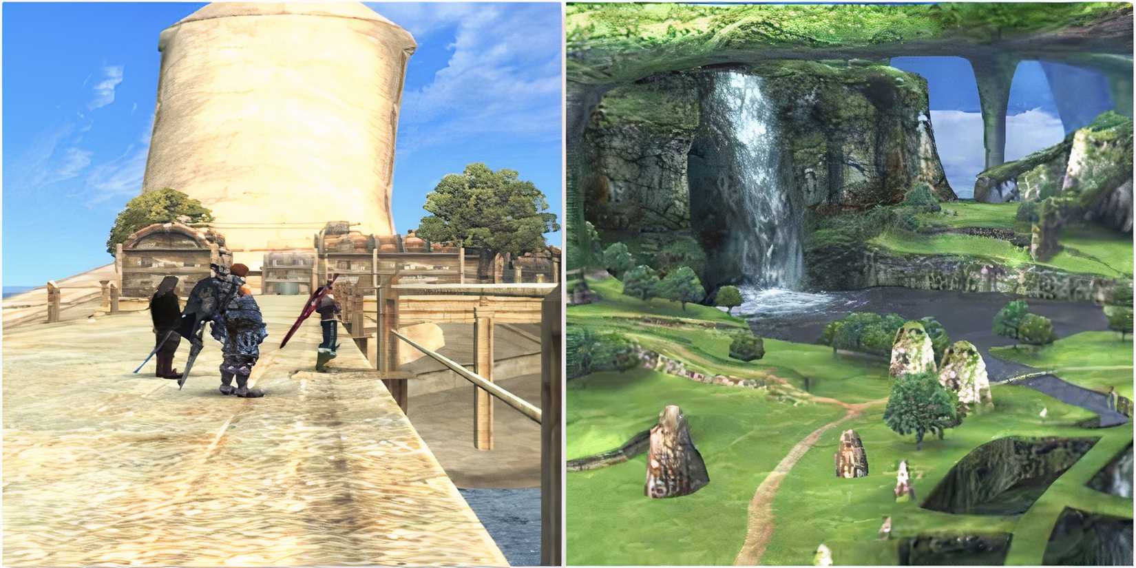 Early screenshots exploring Monado Beginning of the World