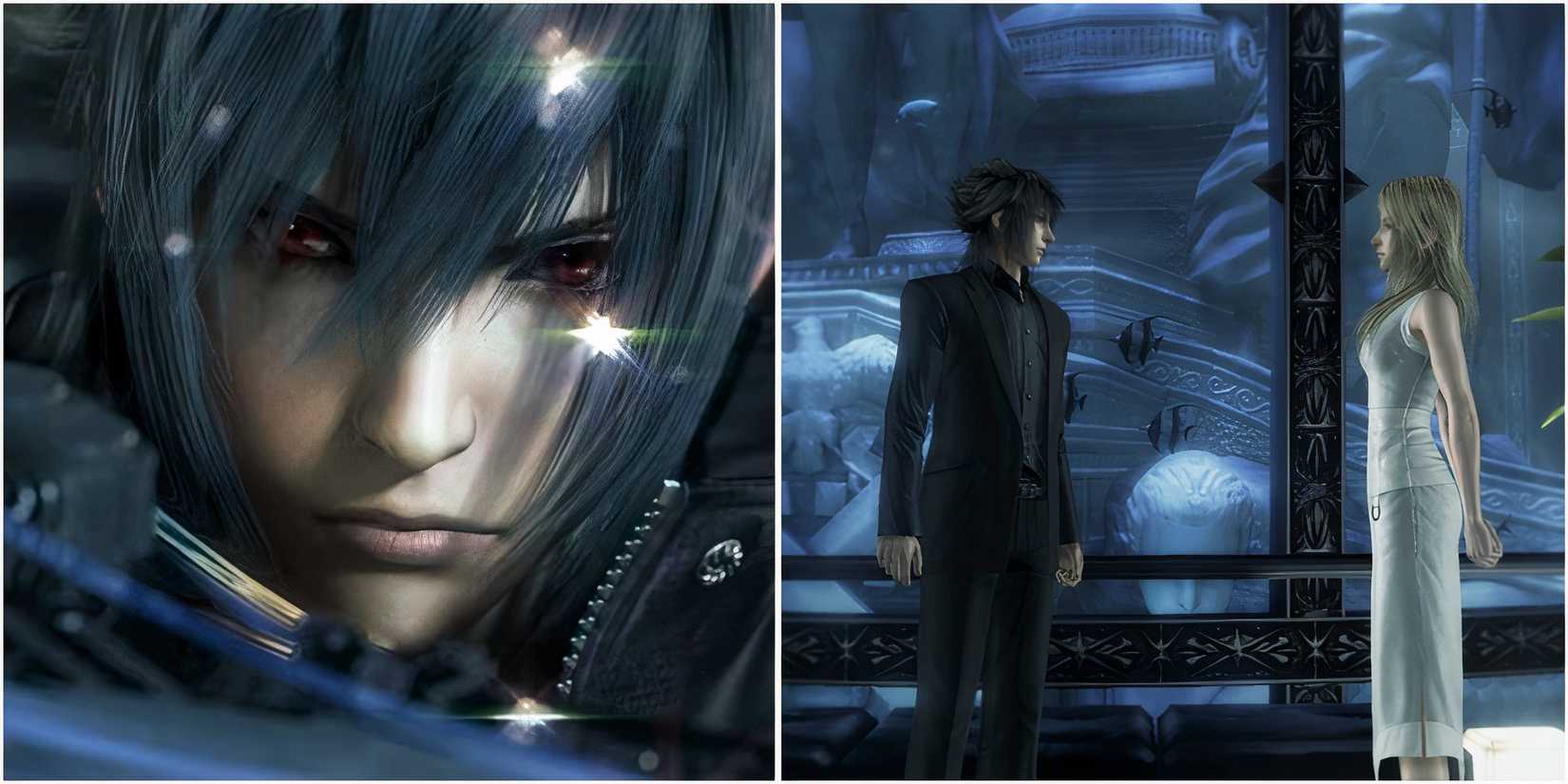 Early screenshots of characters in Final Fantasy Versus 13