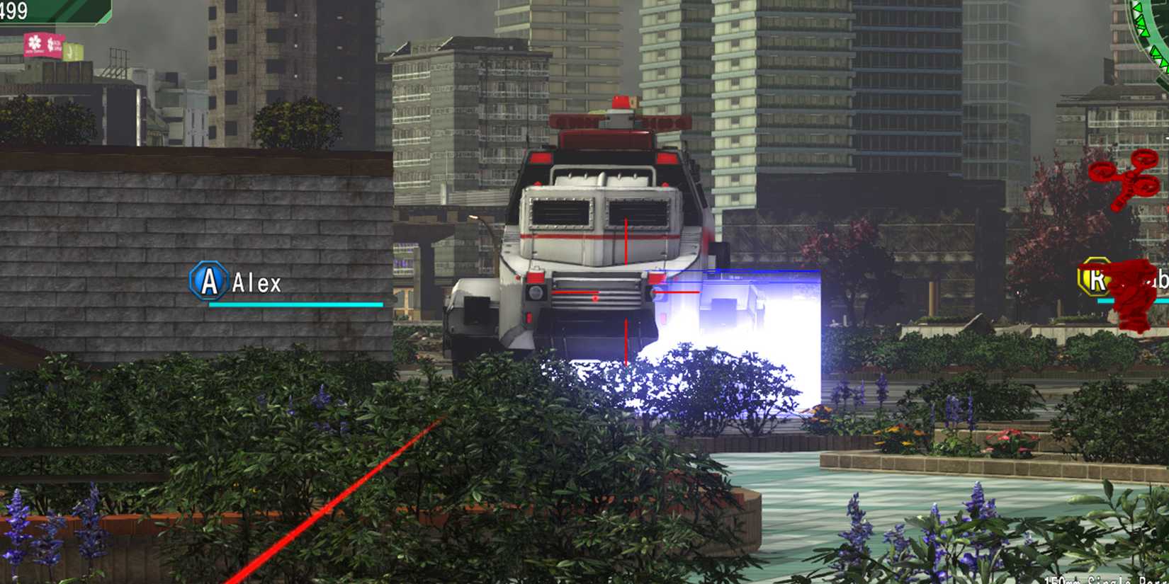 Earth Defense Force 6 - Air Raider Caliban Armored Vehicle