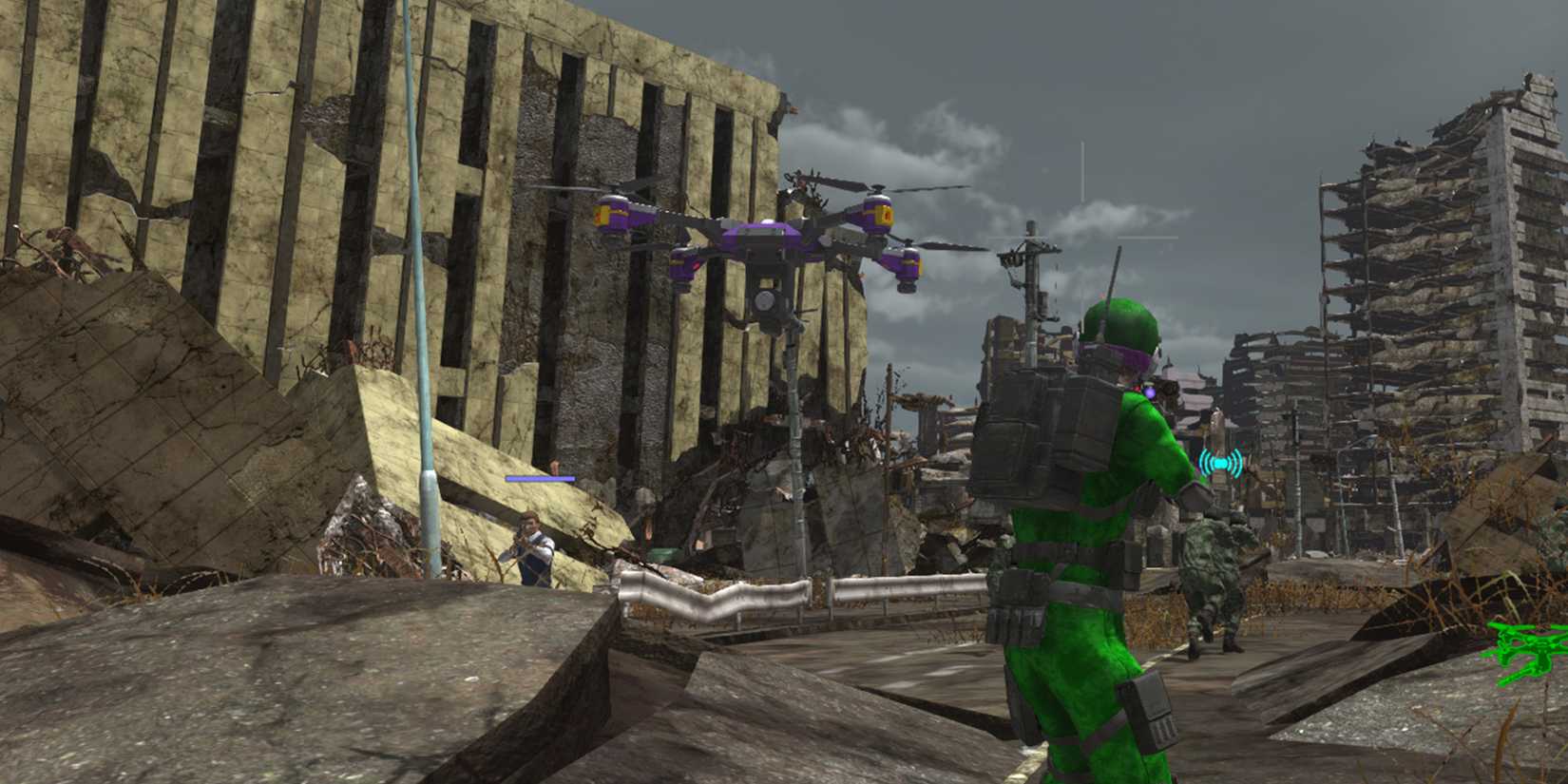 Earth Defense Force 6 - Air Raider Sniper Drone