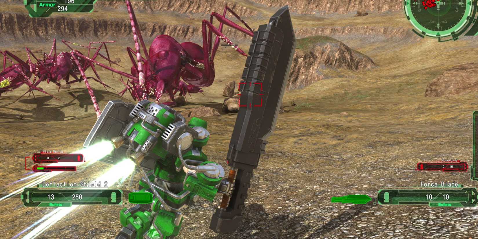 Earth Defense Force 6 - Dash Tech With Fencer